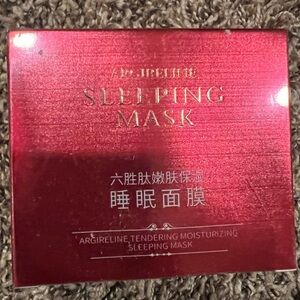 Red Sleeping Mask